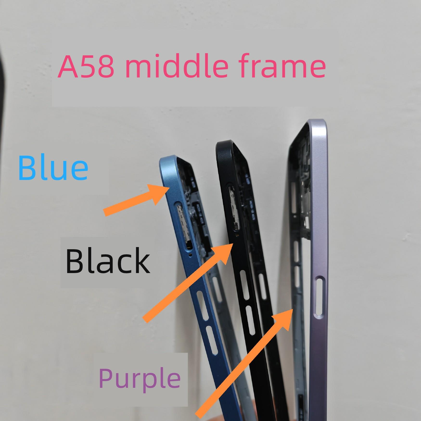 适用于Oppoa58后盖A57后壳A58X中框后壳框前框后壳卡托盘