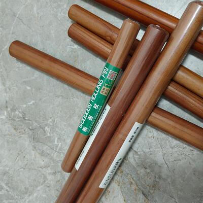 兴林香椿木擀面杖纯实木家用擀面棍饺子皮烘焙用具压面棍大小号