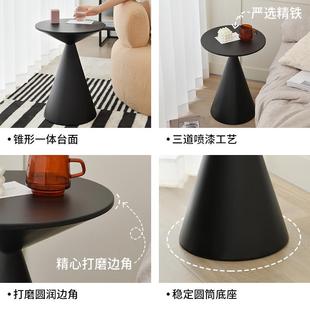 麦凡床头柜小型卧室床边柜简约现代床边桌子客厅沙发边几黑色整装