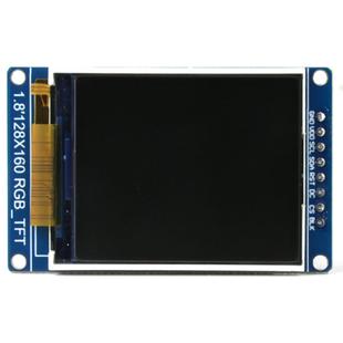 1.8寸液晶屏TFT彩屏LCD屏显示屏模块 ST7735驱动 显示器彩色屏幕