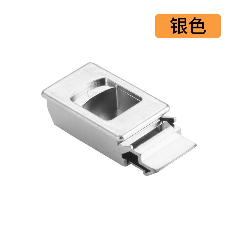 DK725-3B侧门扣MS735按压MS725暗拉手ABS尼龙塑料PP卡式活动搭扣