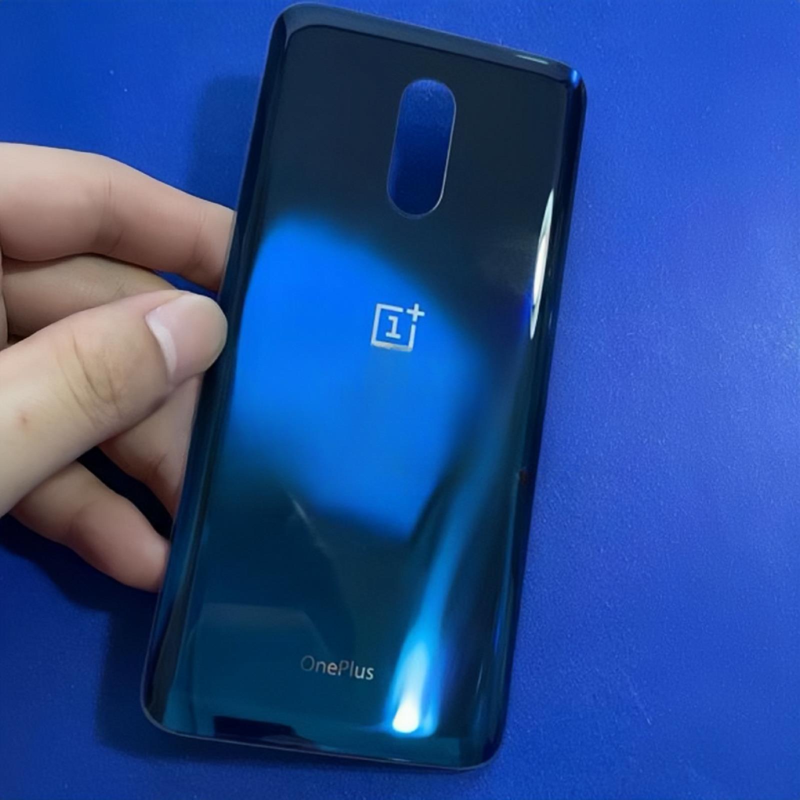 适用于 于OnePlus 一加七 一加7T 一加7pro手机玻璃后盖1+7t电池后壳