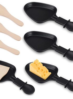 电烧烤炉芝士奶酪小烤盘不粘锅小手碟迷你小烤勺Raclette cheese