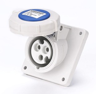 航空工业插座斜座暗装3 4 5芯16安32 A安培防水防爆三相五线380V