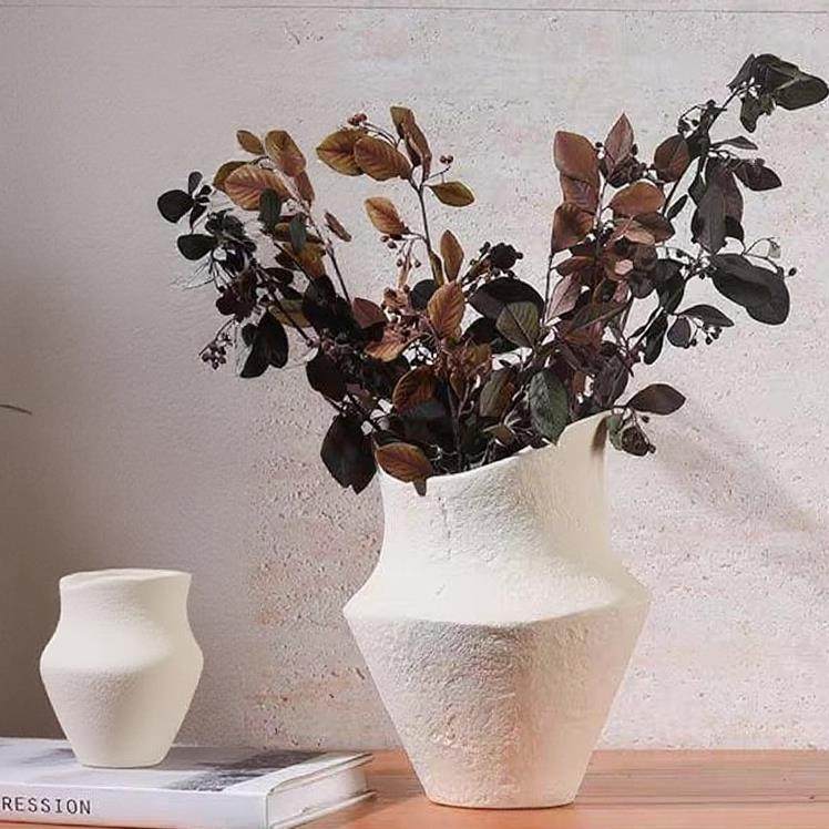 北欧陶瓷花瓶插花高级感艺术简约侘寂风装饰品水培花器电视柜摆件,家居饰品,花瓶,淘宝优惠券,粉丝福利购,淘宝优惠卷