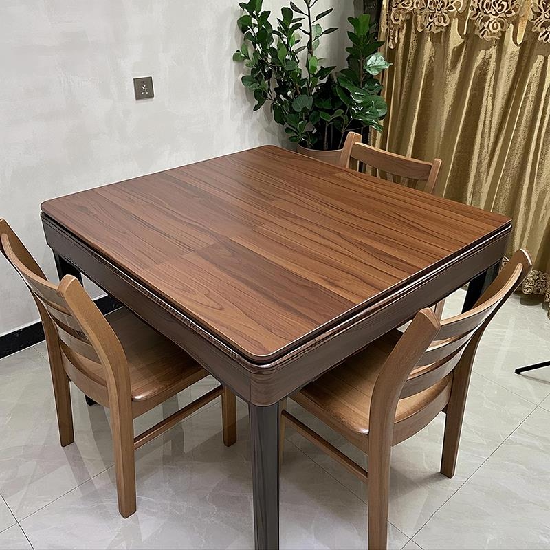 麻将机盖板加厚1.6通用木质麻将桌面餐桌桌面板正方形实木板防烫