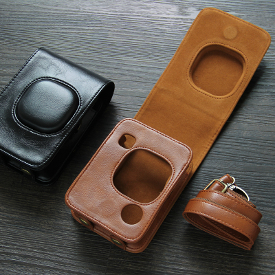 富士mini90相机套拍立得instax mini LiPlay保护皮套斜挎mini11包