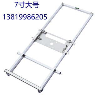 厂家7寸大号切割机裁板架木工改装 修工具 定位架云石机切割靠山装