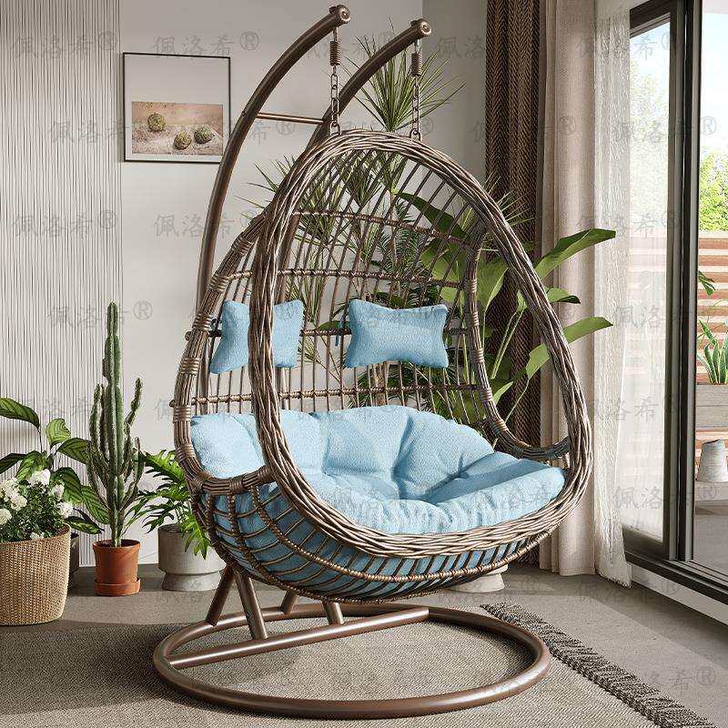 吊篮椅子室内秋千摇篮吊椅客厅卧室阳台吊床网红鸟巢吊篮藤椅家用