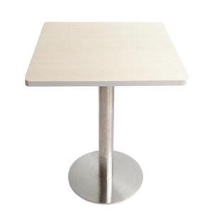 2人位防火板餐桌正方形餐桌椅肯德桌面学校食堂饭堂