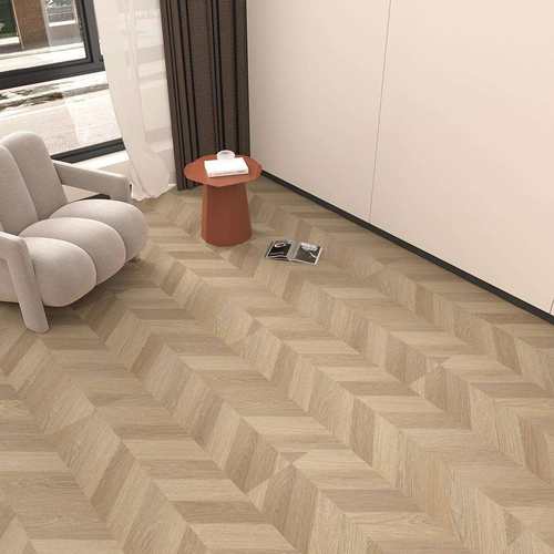 SPC木纹锁扣地板鱼骨拼纹理石塑地板4.0厚度