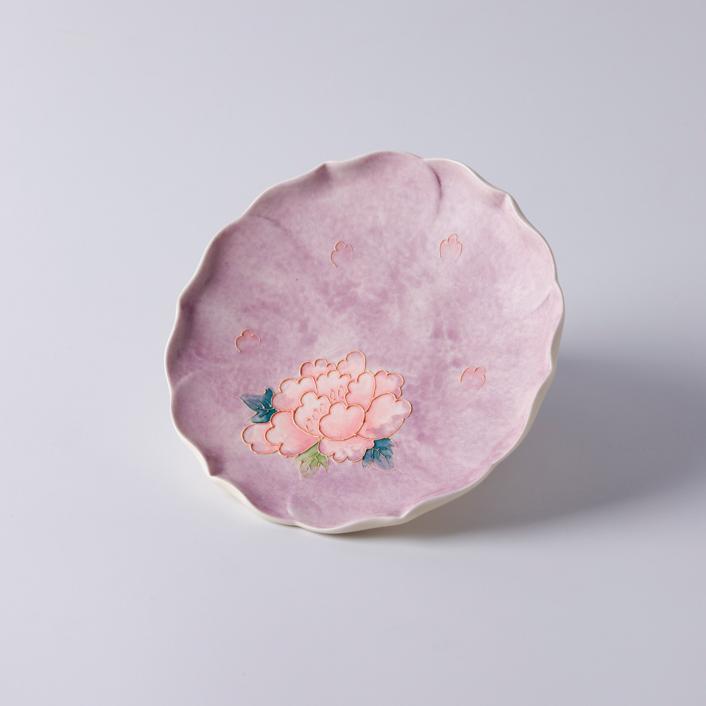 宏逐手绘牡丹壶承干泡盘茶托盘茶壶杯托家用茶台隔热盘茶具配件,餐饮具,茶道/零配,淘宝优惠券,粉丝福利购,淘宝优惠卷