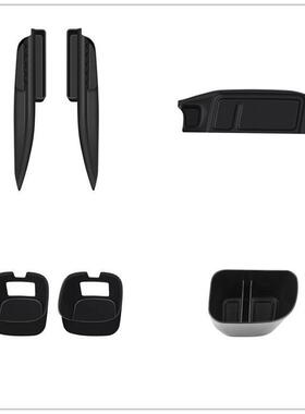 适用toyota sienta10系中控台垫水杯槽车门储物盒加装防滑垫改装