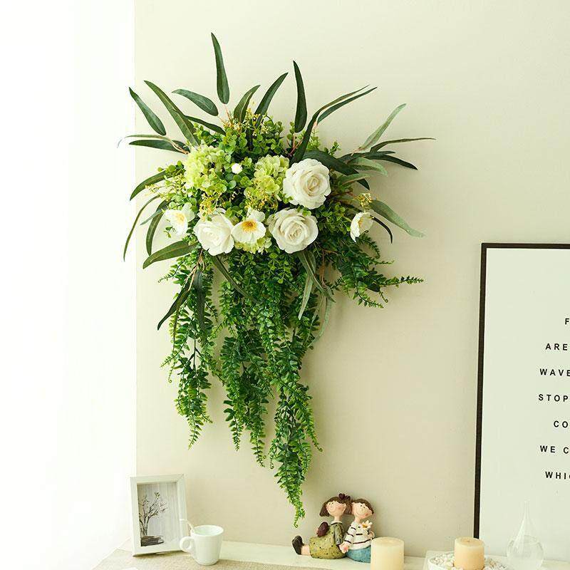 森系田园风仿真花假绿植客厅阳台卧室墙面改造遮挡装饰品壁挂藤蔓,家居饰品,壁饰,淘宝优惠券,粉丝福利购,淘宝优惠卷