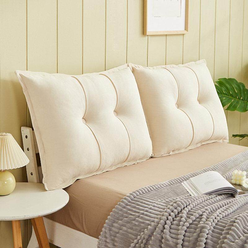 床头靠垫大靠背三角靠枕沙发榻榻米软包长学生宿舍床板靠护腰简约,居家布艺,床头靠垫,淘宝优惠券,粉丝福利购,淘宝优惠卷