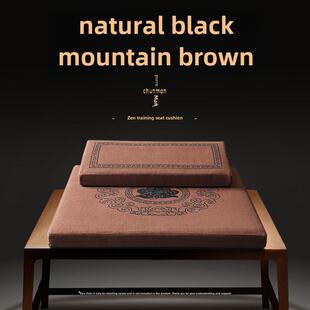 春满自然山棕色坐垫冥想冥想坐垫加厚冥想坐垫崇拜垫家庭禅宗坐垫