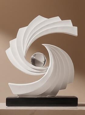 财源滚滚客厅艺术摆件轻奢高档酒柜电视柜玄关办公室装饰品高级感