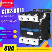 Lc1 110 8011交流接触器银点80A三相三相24 Cjx2 220 380V