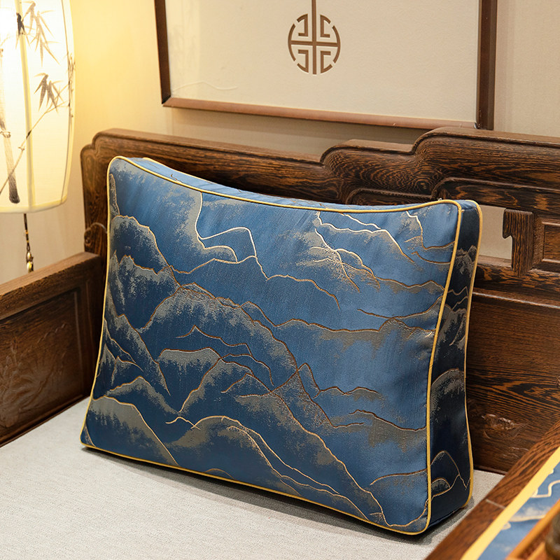 客厅沙发大靠背罗汉床坐垫带靠背红木沙发靠垫中式沙发大抱枕定制,居家布艺,腰靠垫,淘宝优惠券,粉丝福利购,淘宝优惠卷