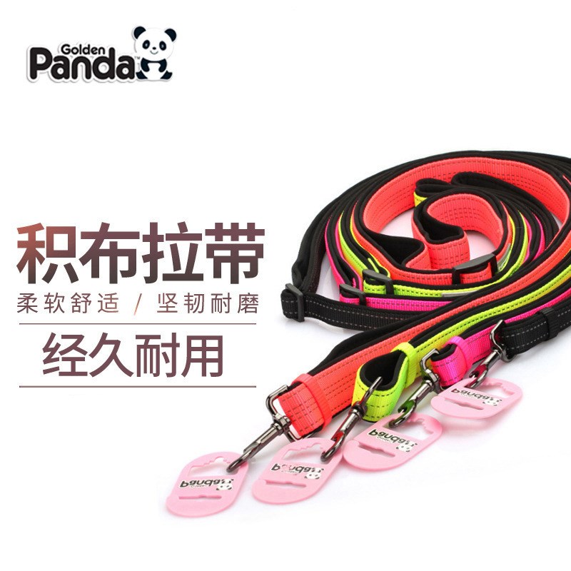 宠物耐咬狗链狗绳子加长厚牵引绳拉带耐磨积布优莱仕佳大型犬狗狗