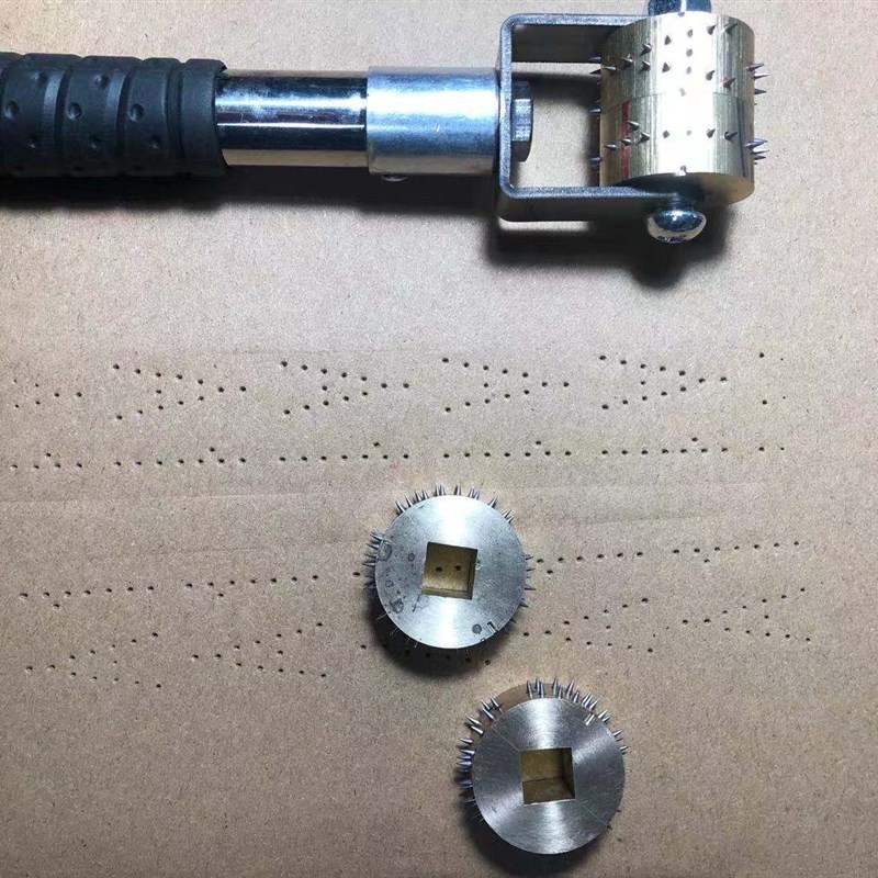 无需印油可更换字母数字汉字组合滚章针刺防串货针刺滚筒章