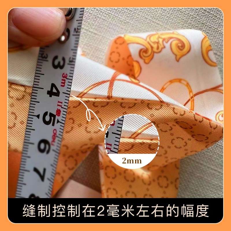 飘带长丝巾定制领巾定做印图案企业logo油画毕业设计礼品绑包丝带