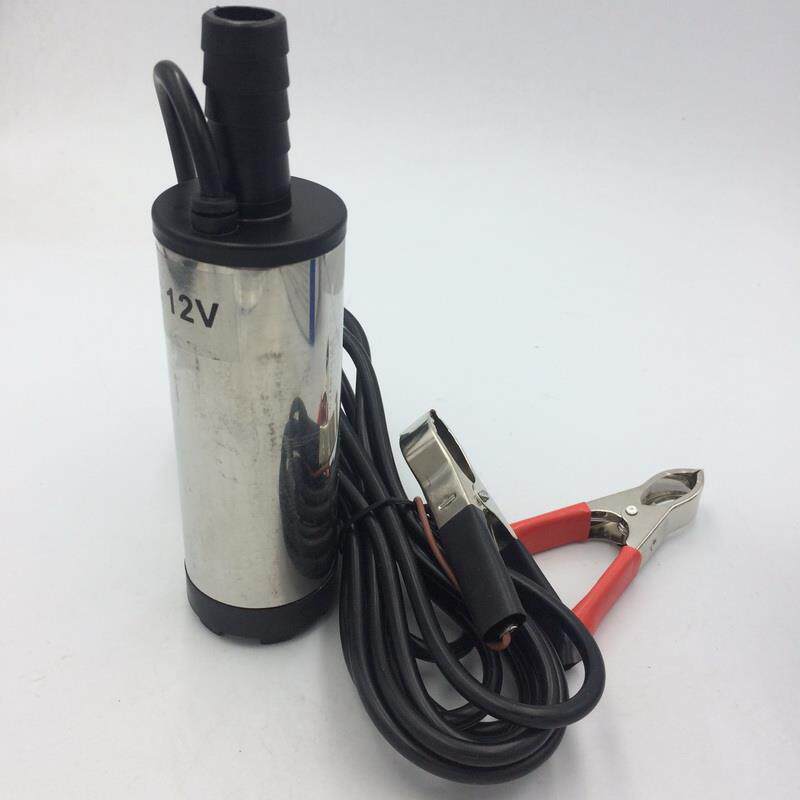 12V抽油泵抽水吸油器柴油桶泵直流24V伏输油加油泵小型潜水泵包邮
