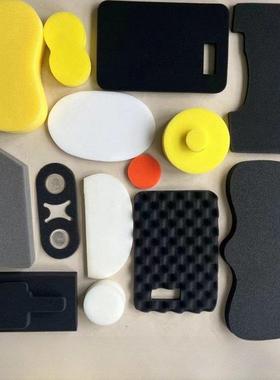 定制大小厚海绵片/填充白色和黑色中等高度密度包装保湿衬里准备