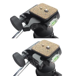 云台快装板适用伟峰6663A三脚架普赛克003H 6724角架相机底板配件