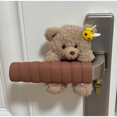 门把手套可爱儿童圆形保护套新家保暖宝宝装饰品防撞垫护套防静电