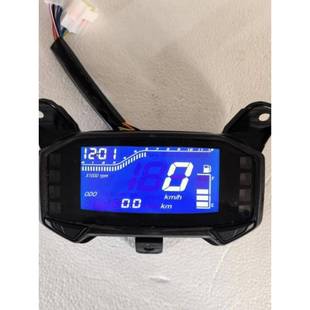 国产望江Uy125通用液晶仪表摩托车油表电脑速度里程表时间表总成