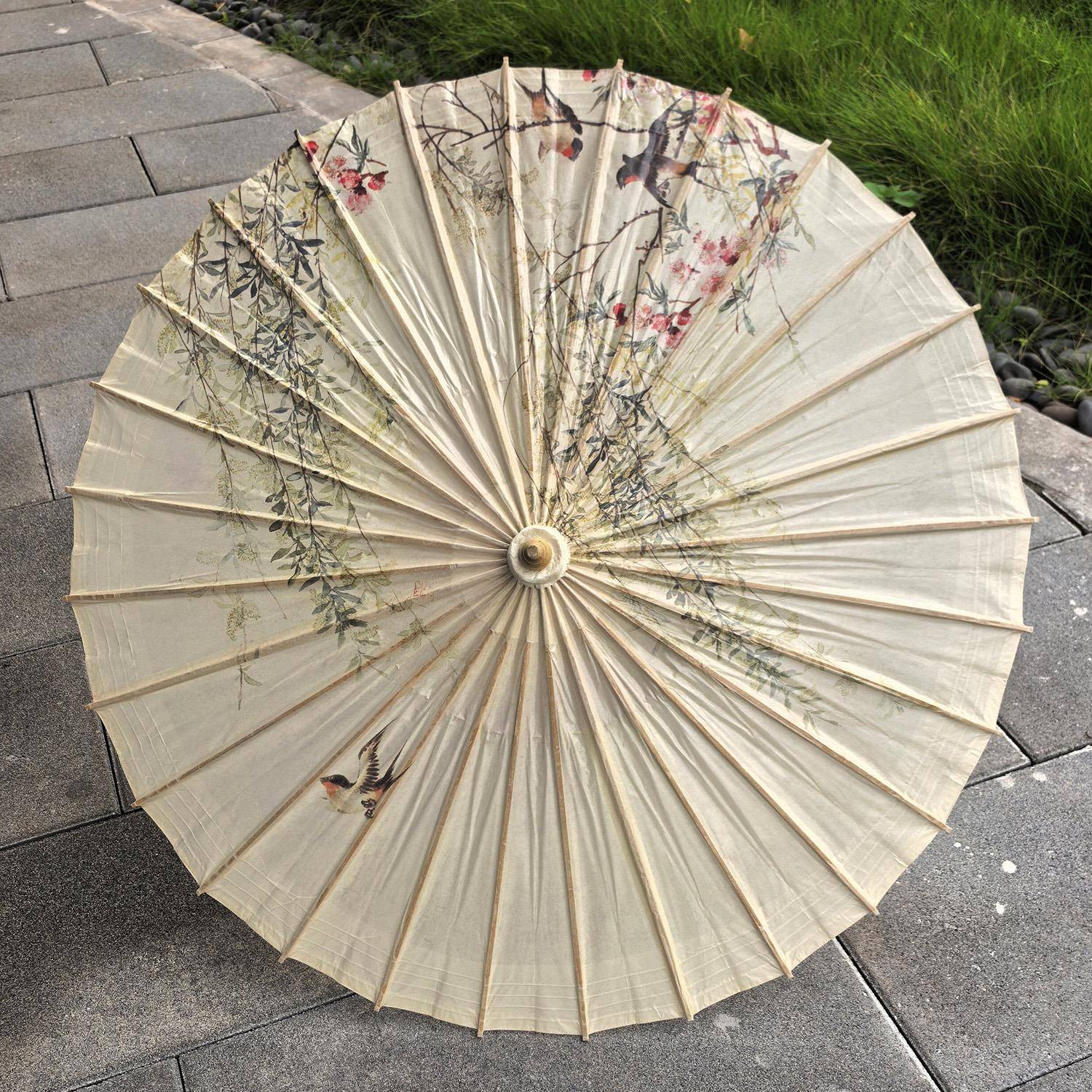 油纸伞女非遗古风新中式防雨伞实用复古典舞蹈传统装饰国风汉服伞