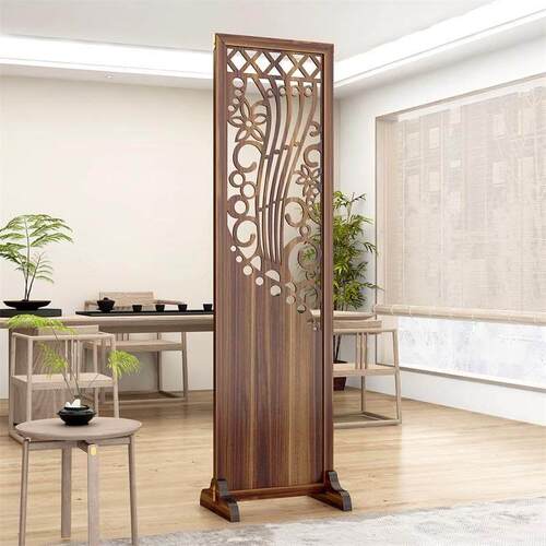 新中式屏风卧室遮挡厕所客厅玄关家用可移动遮挡入户简约现代座屏