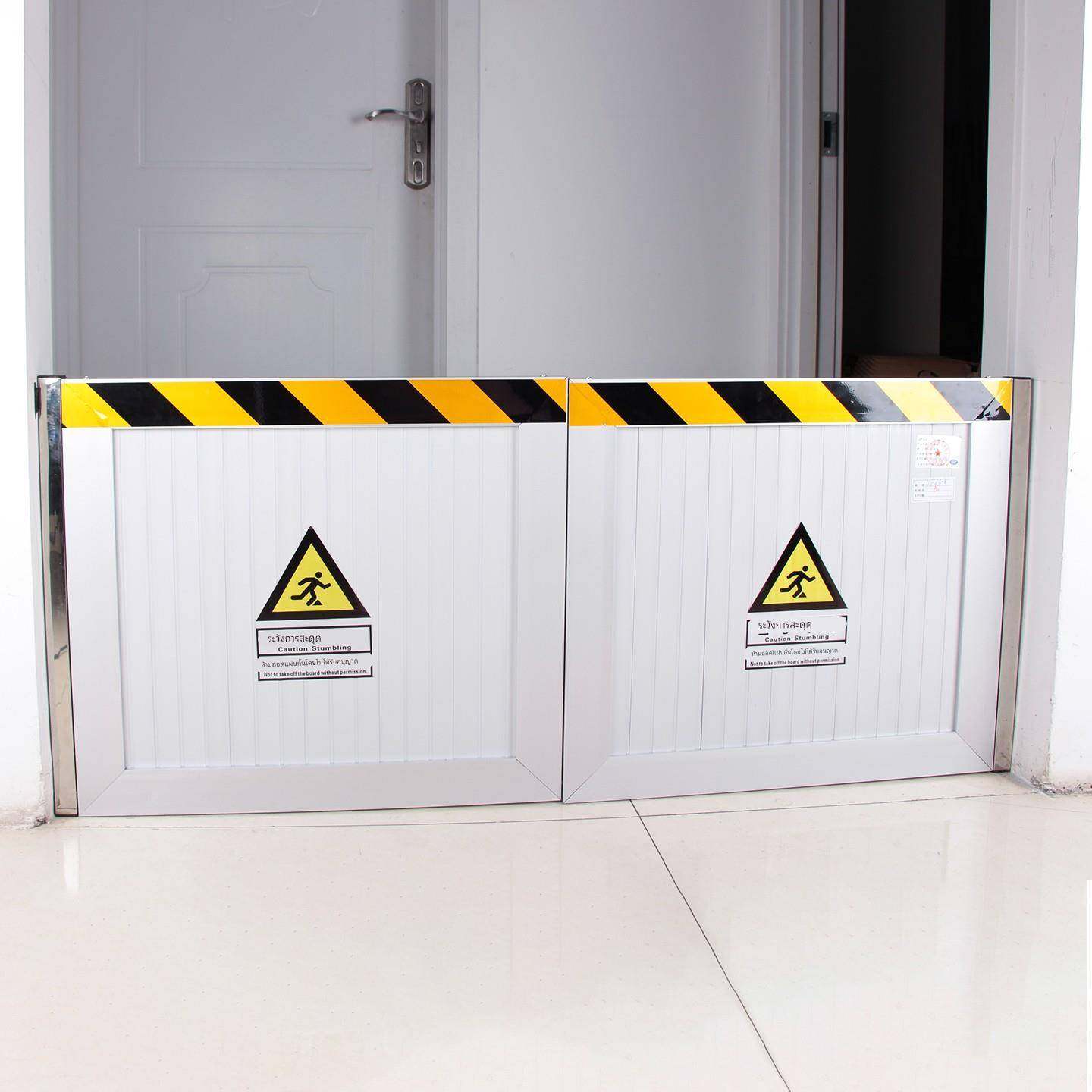 双开门式铝合金挡鼠板防鼠板配电室仓库厨房挡鼠板不锈钢门挡