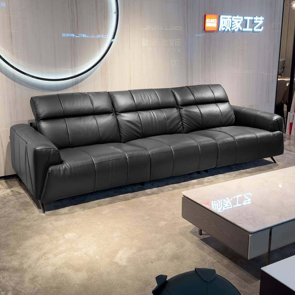 顾家家居KG172赫兹全真皮功能大黑牛沙发实体店商场线下同款KUKA