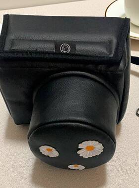 黑皮革适用XT50A6400防震ZEV10加厚A7M2定制xm5数码包R50相机套z5