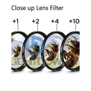 近摄镜增距镜相机微单滤镜37-82MM+1+2+4+10倍