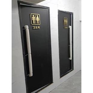 复古铁门酒吧餐厅工业风门创意厕所洗手间门卫生间仓库室内门定制