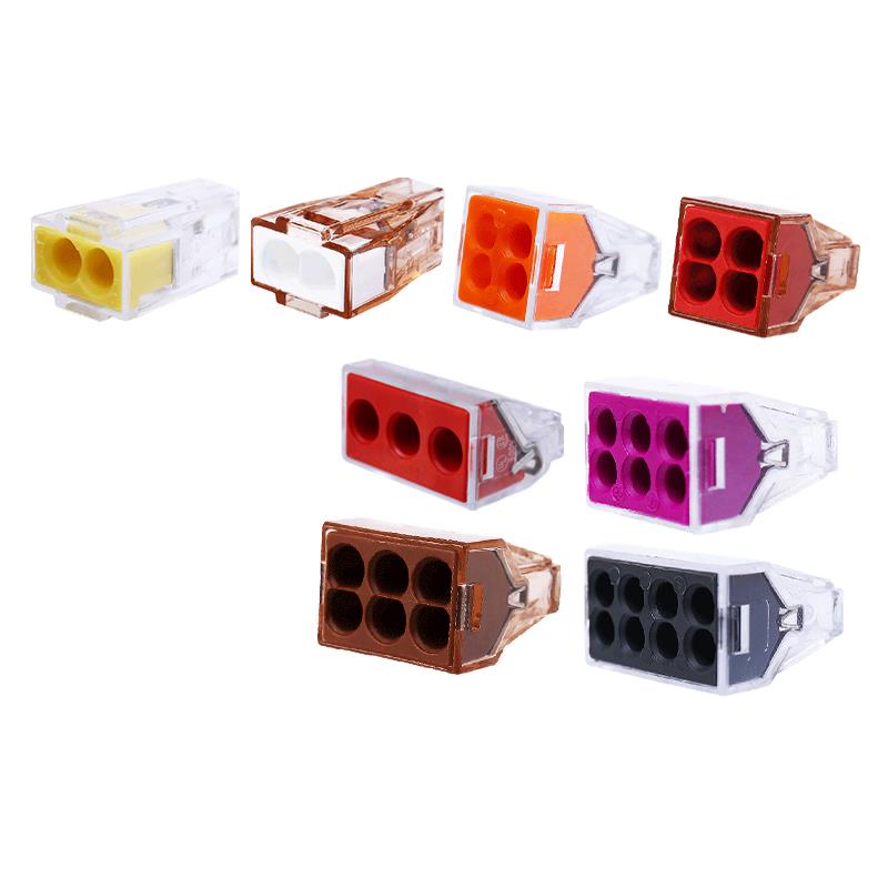 wago万可接线端子硬线电线连接器快速插拔773-102/104/106/108