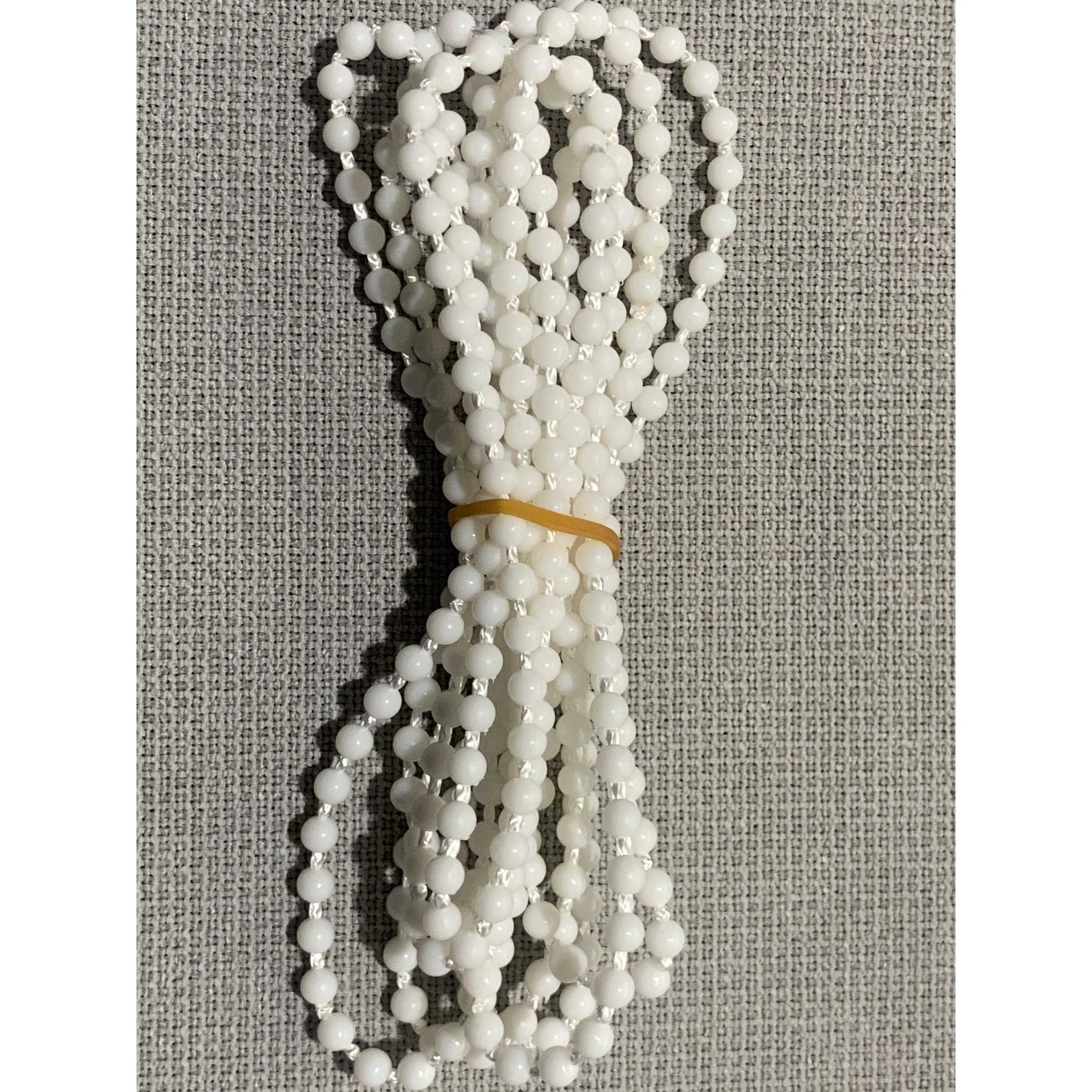 窗帘拉绳子遮光百叶白密拉珠上下转动轴手拉式卷帘配件线炼扣辅料