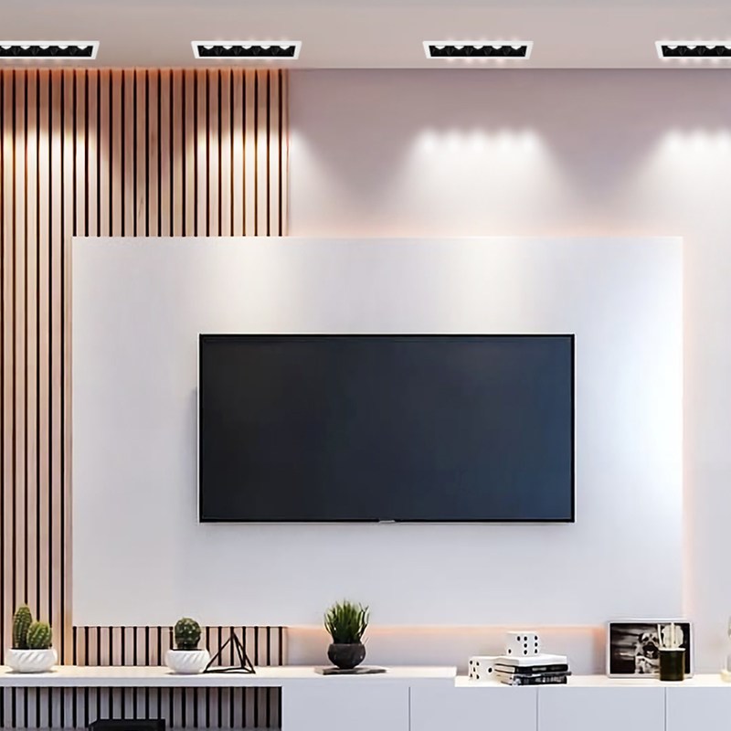 西顿嵌入式LED迷你格栅灯线条灯会议室COB射灯天花无灯CES8105M