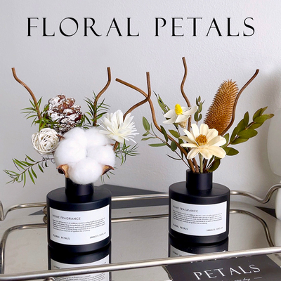 无火香薰家用室内持久卧室房间香水慵懒周末卫生间干花熏香氛精油