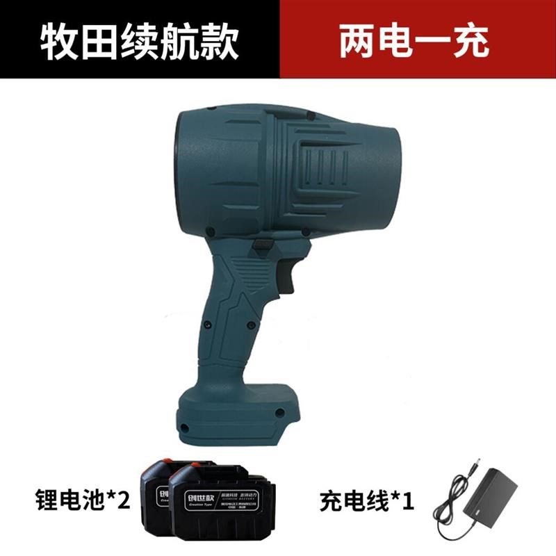 暴力吹风机强力涡轮涵道风扇飓风迷你洗车吹水鼓风除尘充电暴风机