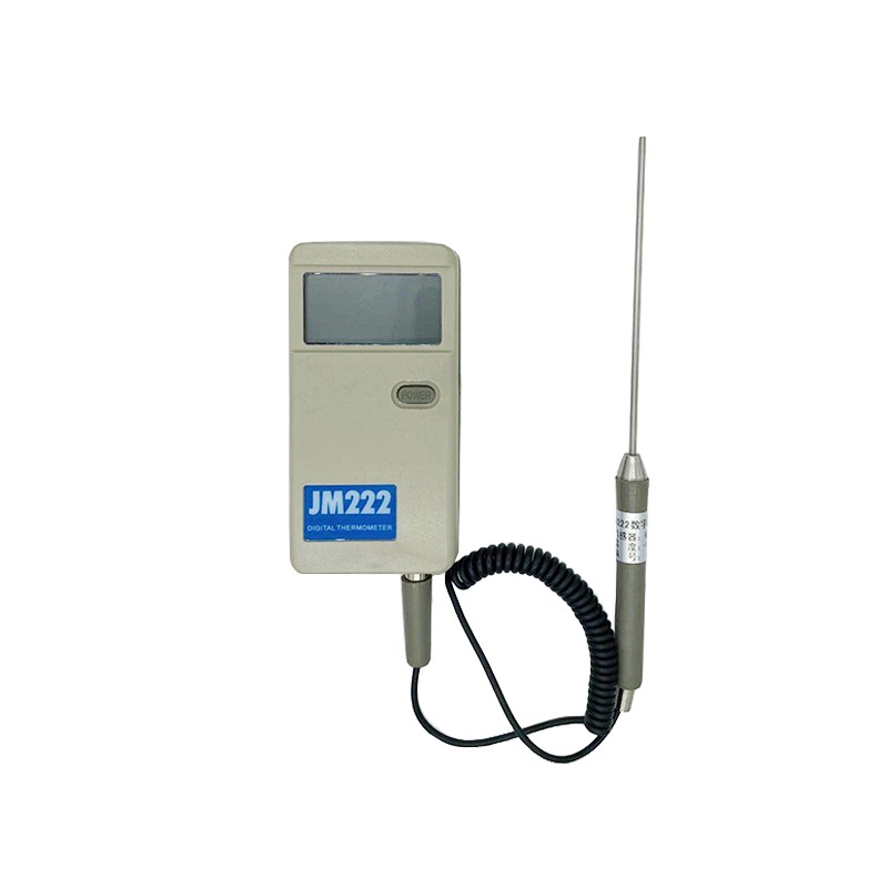 高精度便携式数字测温仪 温度表 点温计JM222 物业热力供暖测室温
