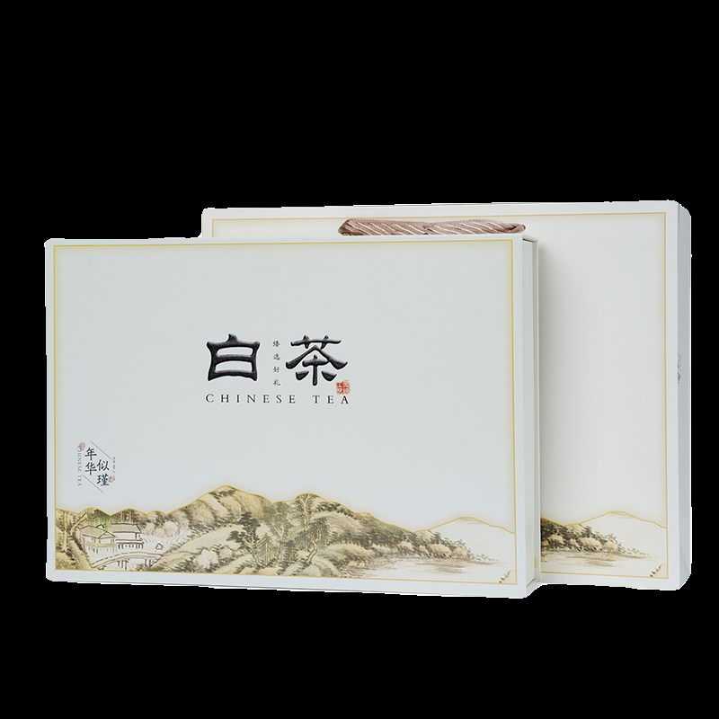 白茶包装盒空礼盒半斤装一斤装茶叶空盒通用安吉白茶礼品盒茶叶盒图片