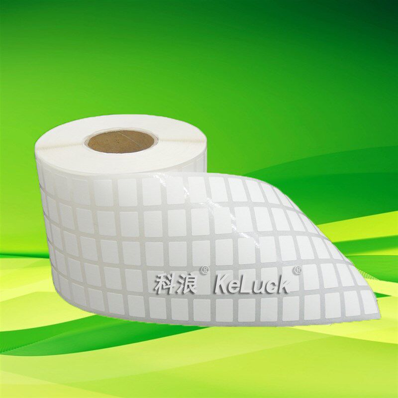 易碎标签纸保修贴防拆撕毁无效干胶条码打印纸5*小尺寸卷标