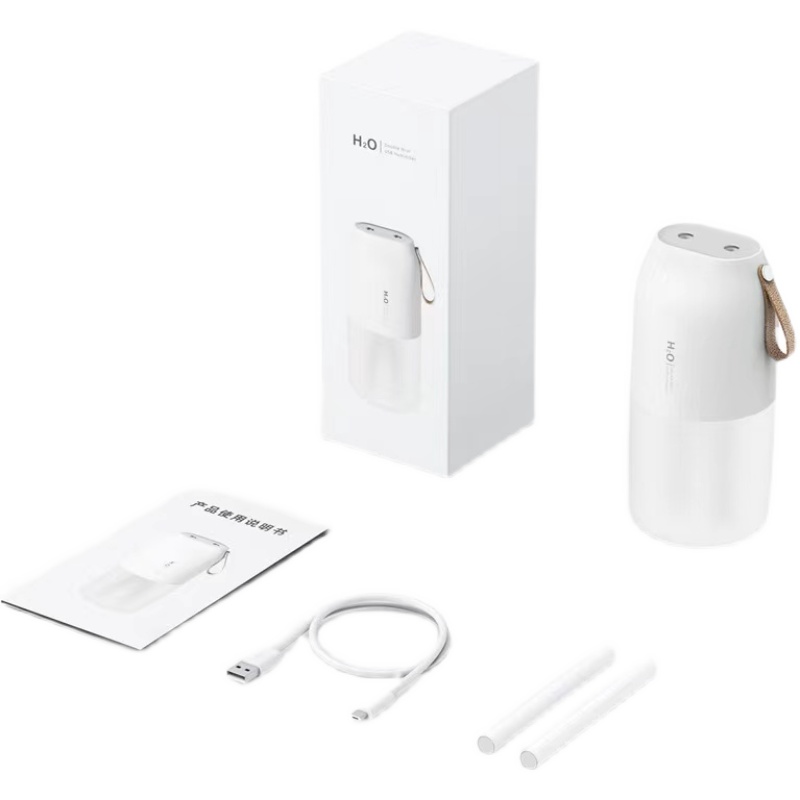 喷雾无线加湿器手提家用办公室桌面空气补水夜灯ub车载加湿机