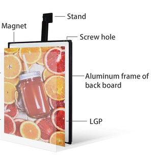 定制灯箱咖啡奶茶灯箱磁吸菜谱灯箱快餐价目表灯箱菜单发光展示牌