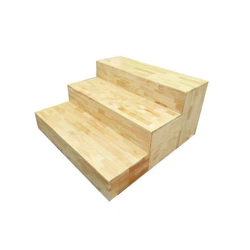 音乐教室合唱台可移动折叠三层实木合唱台伸缩合唱台指挥台阶舞台