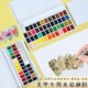 美甲水彩颜料霹雳虎色白盒珠光水彩美甲工具装